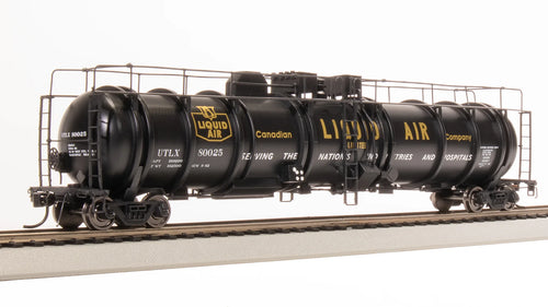 Broadway Limited HO High-Capacity Cryogenic Tank Car Canadian Liquid Air - UTLX