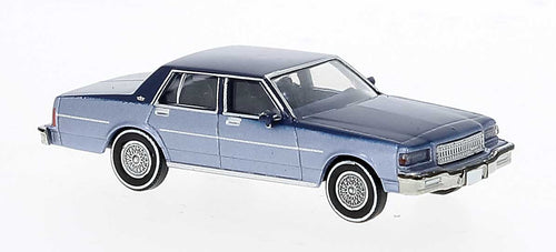 Brekina HO 1987 Chevrolet Caprice Sedan - 2-Tone Blue