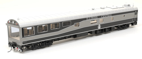 Broadway Limited Imports HO IC Track Inspection Car, IC #800653, Black/Gunmetal/Aluminum