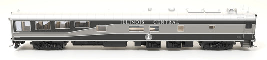 Broadway Limited Imports HO IC Track Inspection Car, IC #800653, Black/Gunmetal/Aluminum