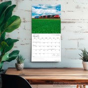 Brown Trout 2026 Wall Calendar - Canadian Trains