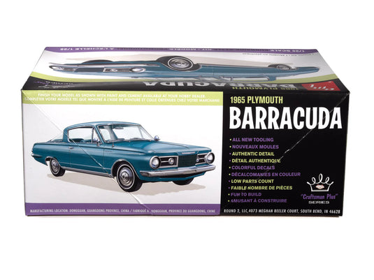 AMT 1/25 1965 Plymouth Barracuda Craftsman Plus