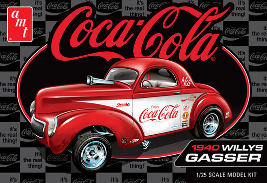 AMT 1/25 1940 Willys Coupe (Coke Race Team)