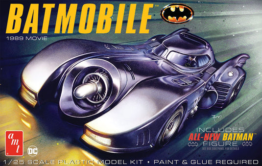 AMT 1/25 1989 Batmobile with Batman Figure