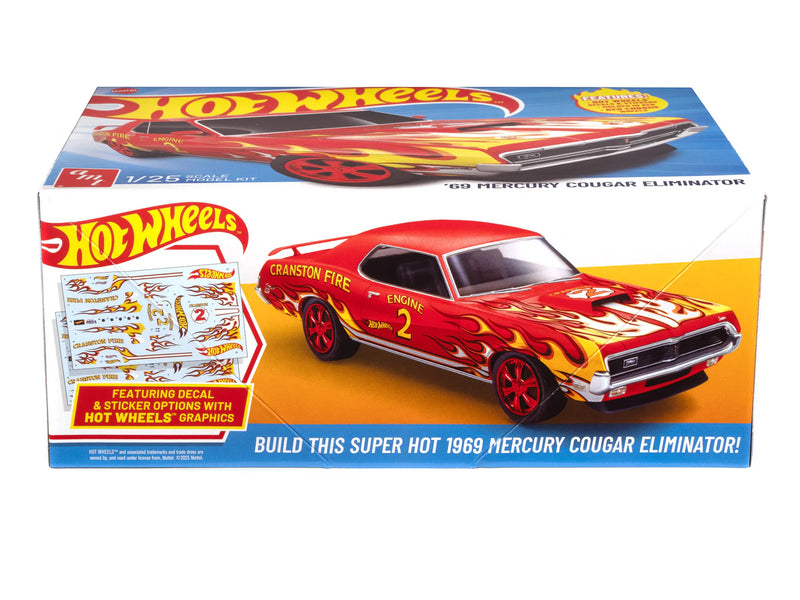 Chargez l'image dans la visionneuse de la galerie, AMT 1/25 1969 Mercury Cougar Eliminator Hot Wheels
