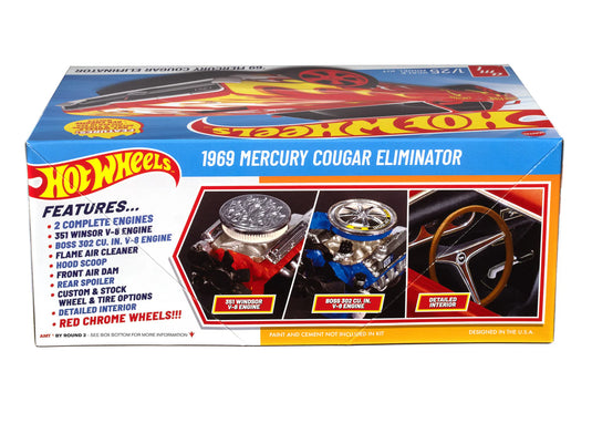 AMT 1/25 1969 Mercury Cougar Eliminator Hot Wheels