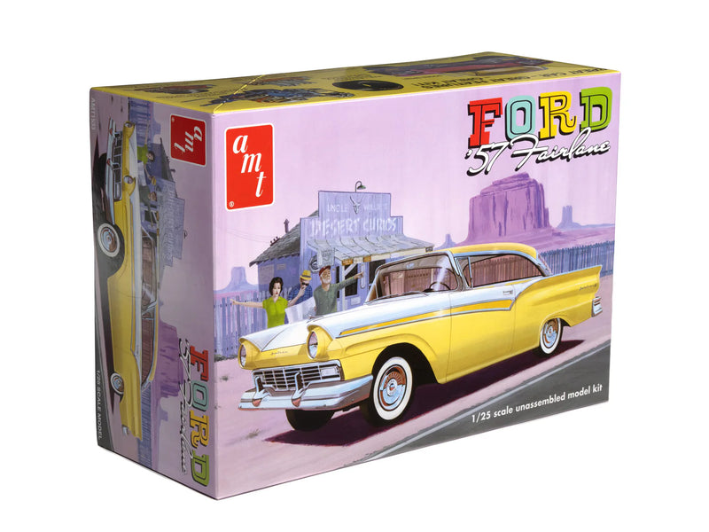 Chargez l'image dans la visionneuse de la galerie, AMT 1/25 1957 Ford Fairlane Hardtop 3n1
