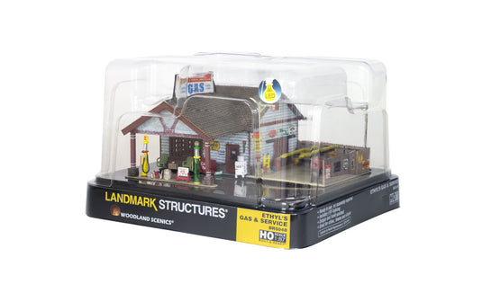Woodland Scenics HO Built & Ready - Assembled -  Ethyl's Gas & Service