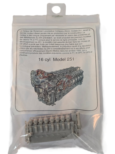 Custom B.T. HO Moteur Alco 251 V16