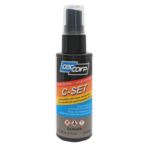 CEC Corp C-Set Mist Spray | CA Glue Accelerator 59ml/2oz