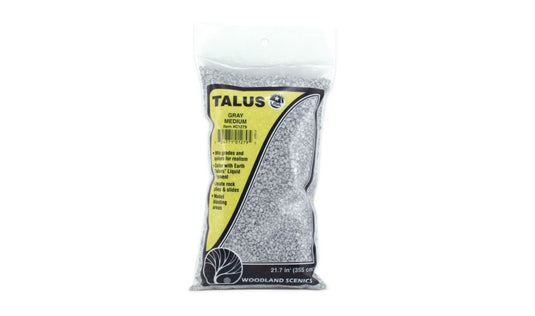 Woodland Scenics Talus - Gray - 21.7 in3 (355 cm3) Bag