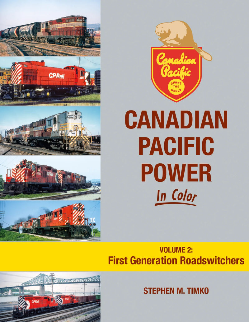 Load image into Gallery viewer, Morning Sun Books - Canadian Pacific Power In Color Vol.2 First Generation Roadswitcher - Hardcover 128 Pages All Color
