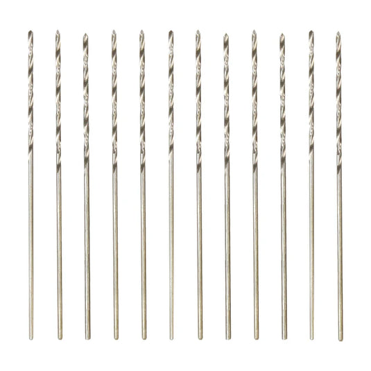 Excel Fine High-Speed Twist Drills pkg(12)