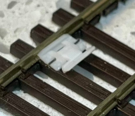 S.V.R. HO Derail without tie (glued on track installation) Code 70/83 -  3D printed