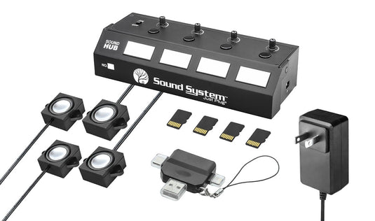  Woodland Scenics Just Plug® Sound System - Starter Kit 