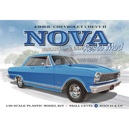 Moebius 1/25 1965 Chevy II Nova Resto-Mod