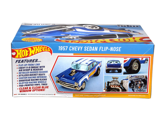 MPC 1/25 1957 Chevy Sedan Flip Nose (Hot Wheels)