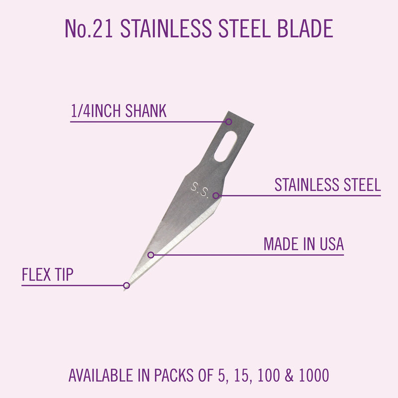Load image into Gallery viewer, Excel Light Duty Replacement Blades - Super Sharp Stainless Steel pkg(5)
