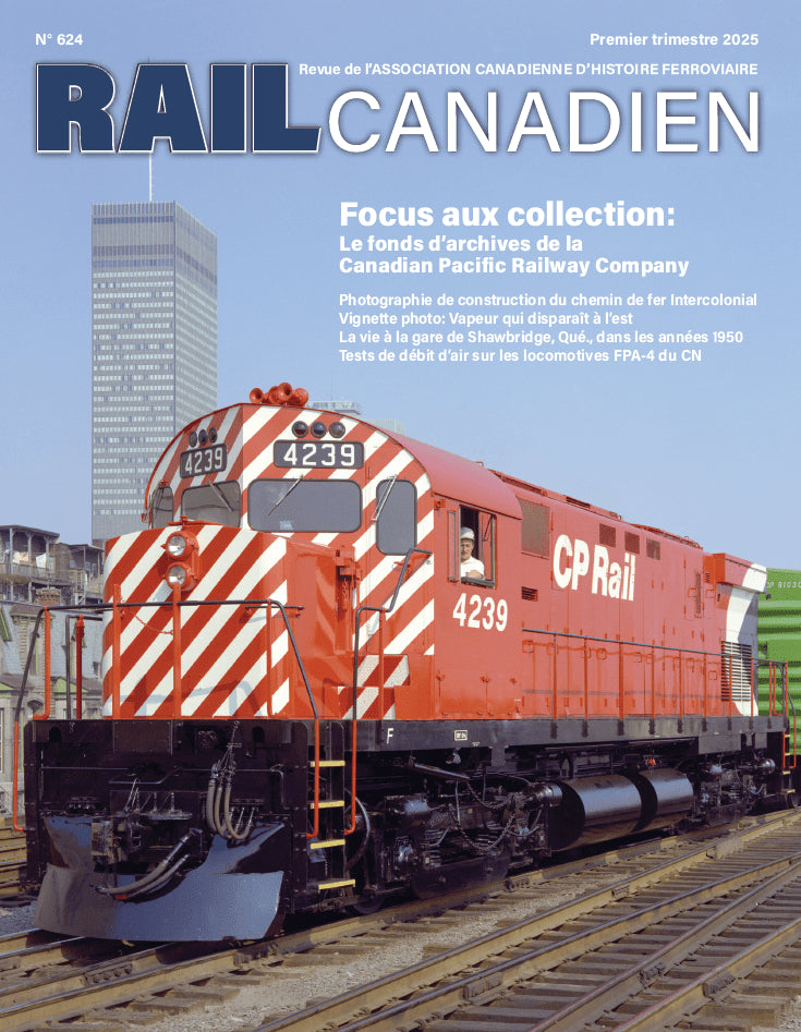 ACHF Revue Rail Canadien / Canadian Rail Magazine – Modèle B.T.