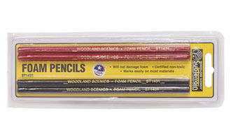 Woodland Scenics Foam Pencils 4pk.
