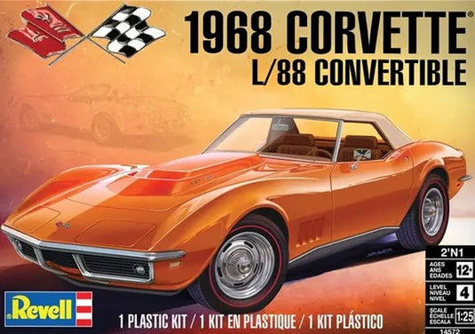 Revell 1/25 1968 Corvette L-88 Roadster