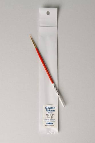 Atlas Brush Golden Taklon Style 155 #5/0