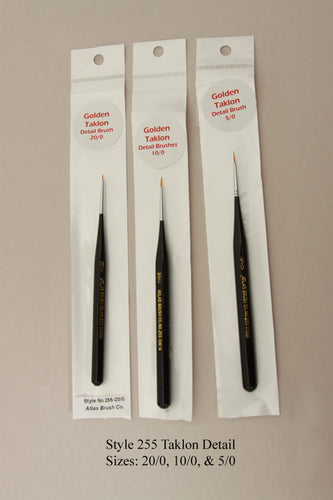 Atlas Brush Taklon Style 255 #20/0