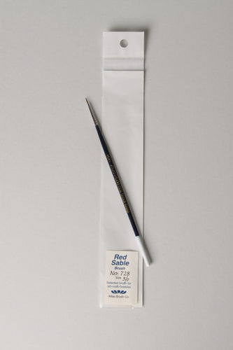 Atlas Brush Red Sable Style 728 #10/0