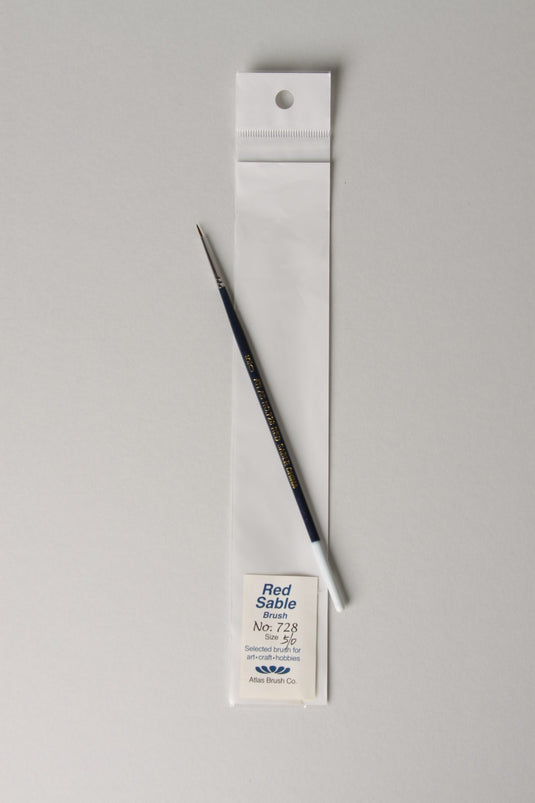 Atlas Brush Red Sable Style 728 #10/0