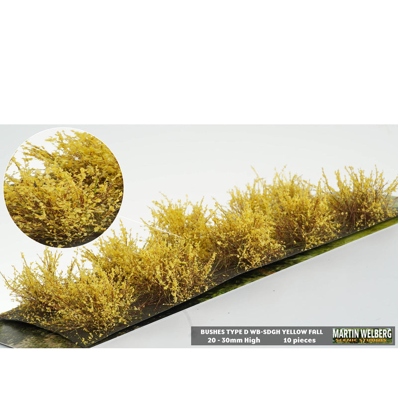 Load image into Gallery viewer, Martin Welberg – Buissons (Bushes) – Type D / Jaune d'automne (Yellow Fall) (440-SDGH)
