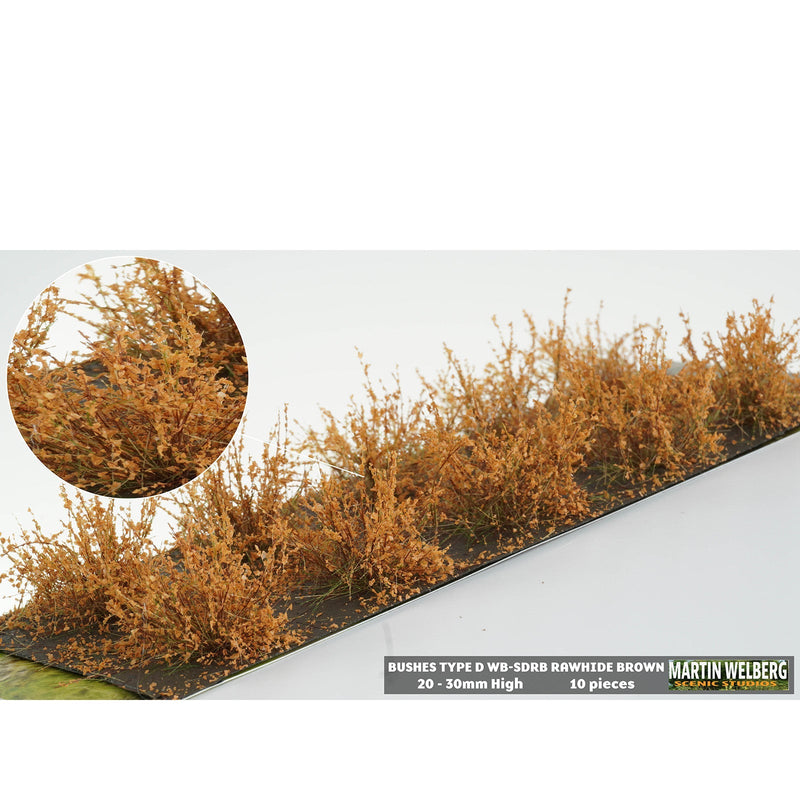 Load image into Gallery viewer, Martin Welberg – Buissons (Bushes) – Type D / Brun cuir (Rawhide Brown) (440-SDRB)
