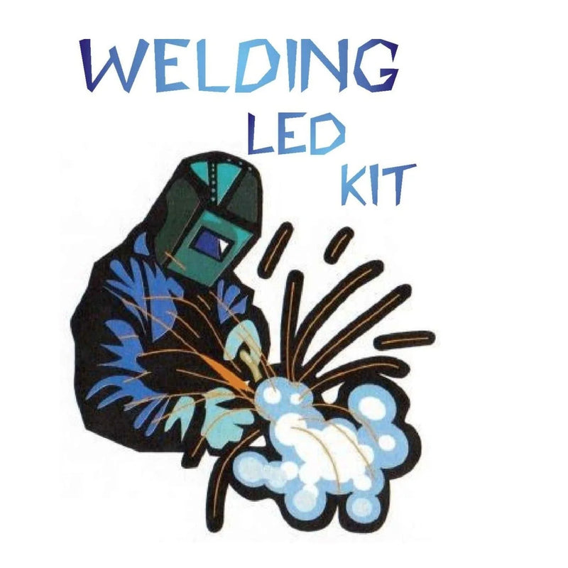 Chargez l'image dans la visionneuse de la galerie, Evan Designs Welding Effects Pico LED Kit - 3 LEDs Resistors &amp; Wire - Universal 7-19V AC/DC Input
