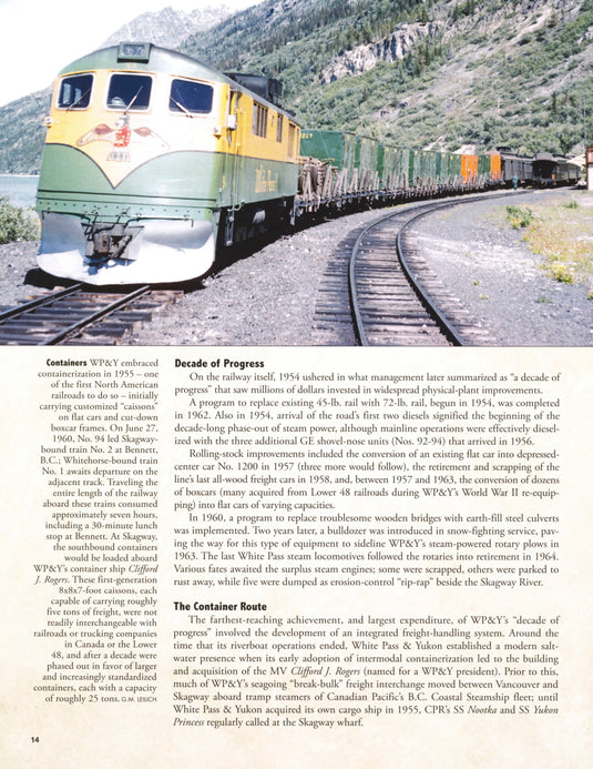 Morning Sun Books - White Pass & Yukon In Color