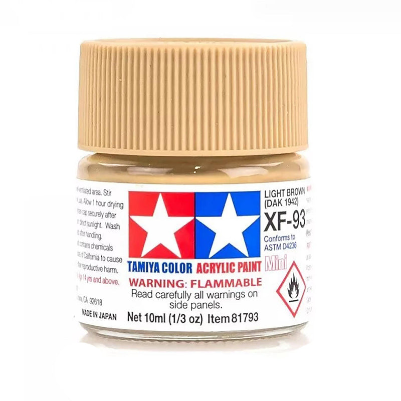 Chargez l'image dans la visionneuse de la galerie, Tamiya Peinture XF-93 Brun Clair Dak 10ml.
