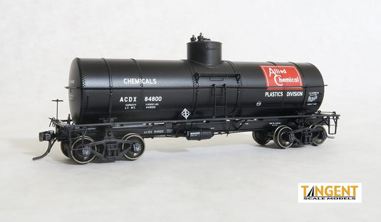 Tangent Scale Models HO ACDX “Allied Chemical” 1964+ GATC 1917-design 10000 Gal. Tank Car : #84800