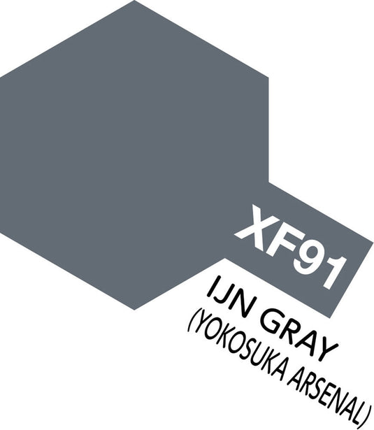 Tamiya Paint XF91 IJN Gray YA 10ml.