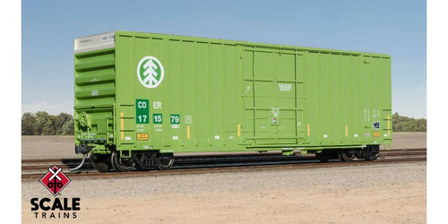 ExactRail Evolution HO Gunderson 6269 High-Cube Boxcar - Crab Orchard & Egyptian/COER