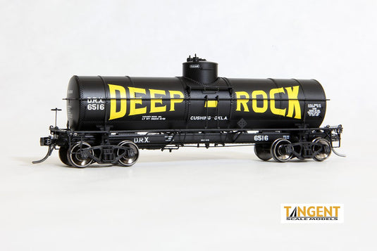 Tangent Scale Models HO DRX “Deep Rock Cushing OK” 1940+ GATC 1917-design 8000 Gallon Tank Car