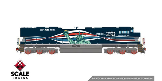 ScaleTrains Rivet Counter HO – EMD SD70IAC Norfolk Southern America 250 Lady Liberty nº 2026