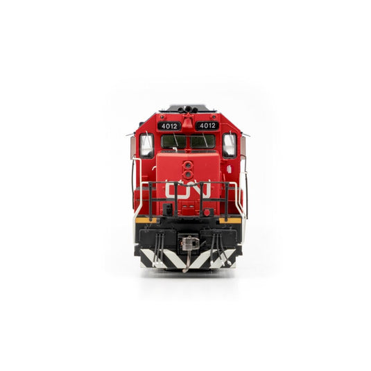 Rapido Trains HO GMD GP40 DCC & Sound - Canadaen National (Zebra Stripes)