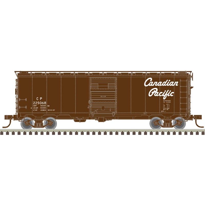 Load image into Gallery viewer, Atlas Master Line HO 1932 ARA 40' Steel Boxcar - Canadian Pacific (Script Lettering)
