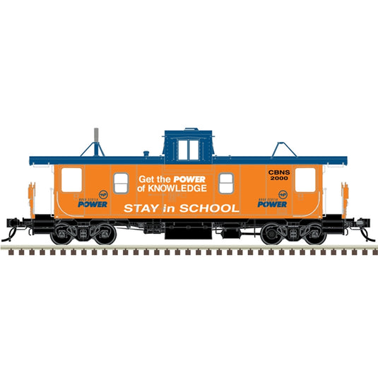 Atlas Master Line HO PSC (Pointe St-Charles) Caboose - CBNS #2000
