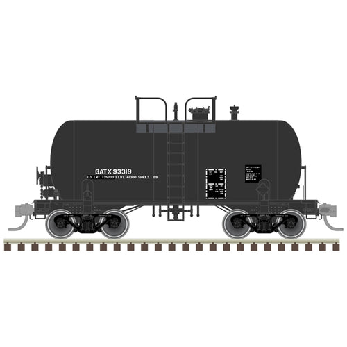Atlas HO 10,000-Gallon Beer Can Tank Car - GATX