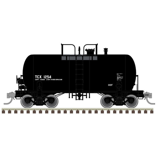 Atlas HO 10,000-Gallon Beer Can Tank Car - Texaco / TCX