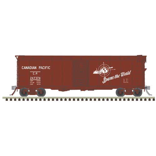 Atlas Master Line HO 40' Minibox Boxcar - Canadian Pacific (Spans The World)