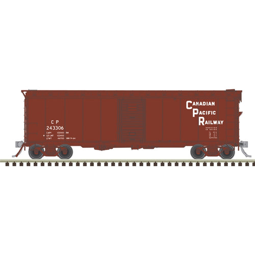 Atlas Master Line HO 40' Minibox Boxcar - Canadian Pacific (Stepped Lettering)