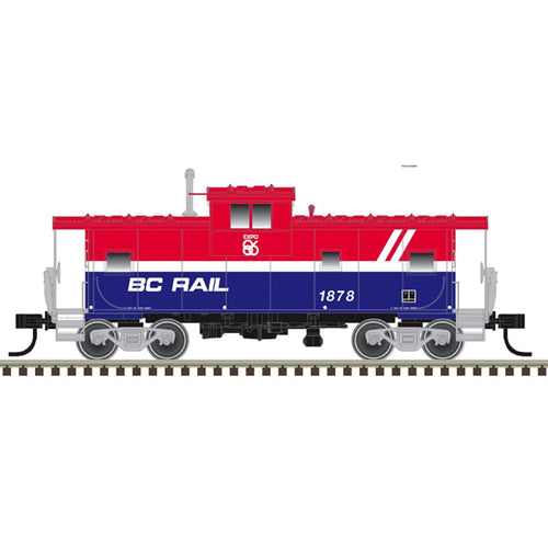 Atlas Master Line HO Extended Vision Caboose - BC Rail (Expo 86)