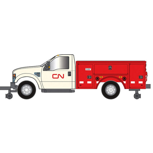 Atlas HO Ford F-350 (Hi-Rail) - Canadian National