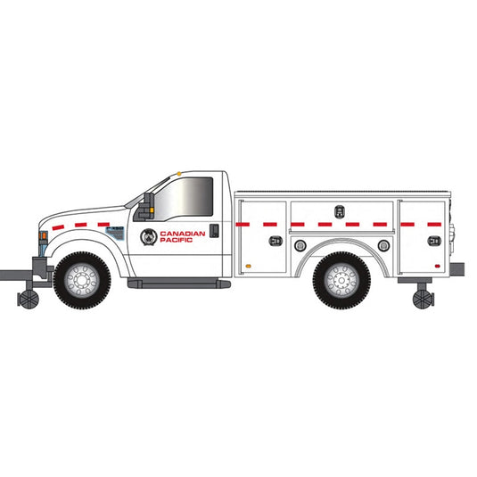 Atlas HO Ford F-350 (Hi-Rail) - Canadian Pacific