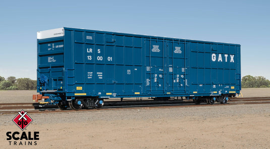 ScaleTrains Rivet Counter HO Trinity 60' 7500 8' Double-Plug-Door High-Cube Boxcar - GATX